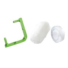 Herb Plus 水槽廚餘過濾架 + 過濾網 300入 + 固定膠帶組, 1套