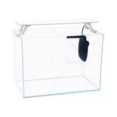 샘아쿠아 심플 일체형 LED 올디아망 직사각 오픈 어항, 1개