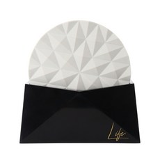 Raon 奢華矽膠隔熱墊 4入 + 支架組 NB7, 灰色, 1套