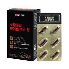 일양약품 쏘팔메토 트리플 맥스 맨 27g, 30정, 1개