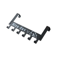 매드크레이지 도어 행거, 1개, 검정