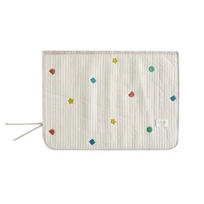 Decoone 多功能絎縫刺繡汽車遮陽罩, 象牙白, 1入