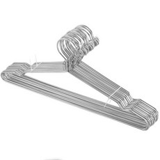 鐵製衣架 45cm GH09_RD_1016, 單一顏色, 10個