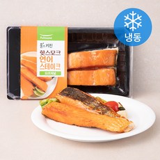 풀무원 풀스키친 핫스모크 연어스테이크 오리지널 (냉동), 200g, 1개