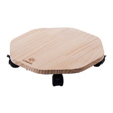 FLaITO 可移動式木質花盆底座, 楓, 1個