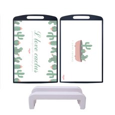 PIAVE 仙人掌雙面砧板支架 2p + 支架 2 件套, 雙面砧板 2p + 2 個支架, 1組