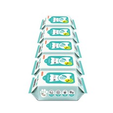 Dr.TISSUE 寵物用濕紙巾, 30張, 5包