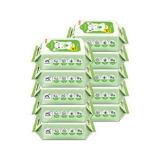 Dr.TISSUE 新款寵物用濕紙巾, 30張, 10包