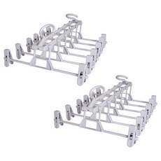 YOLO LIFE 多層褲架, 2入, 灰色