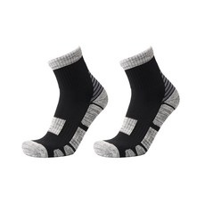 彩色戶外運動襪 2雙, 黑色(AA1215-1)