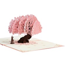 Tojo 3D 100日1000日永遠卡片, 混色, 1個