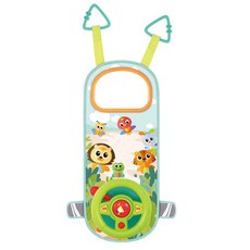 Hola 皮帶帶麵包把手玩具汽車座椅玩具, 混色