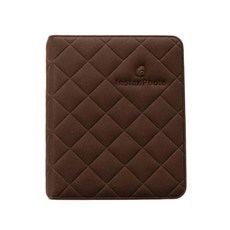 可愛菱格紋相簿 8.5 x 10.5 x 2.5 cm, 18張, 深棕色