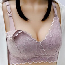 Kong Bean Tems 舒適蕾絲哺乳內衣