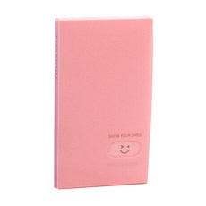 Richi鴨微笑迷你口袋相簿, 粉紅色, 20張