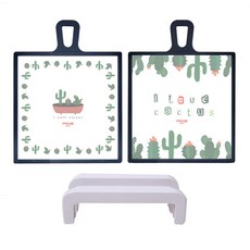 PIAVE Cactus 雙面砧板套組, 方便的 2p + 2 個支架, 1組