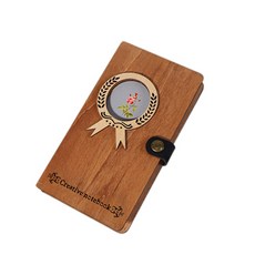 Black Pig Shop復古木質記事本, 類型 2, 1個