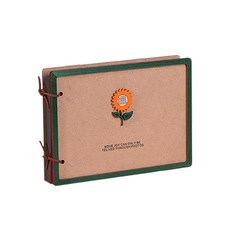 블랙피그샵 DIY 스티커 사진첩, 해바라기