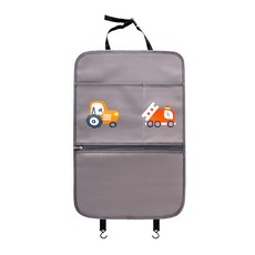 URBAN CAR 車用汽車印花椅背收納袋, 消防車款, 1個