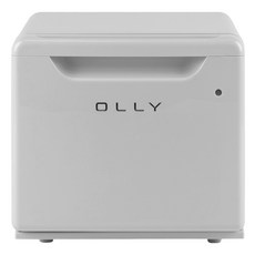 OLLY 低噪音迷你冰箱 24L, Milky Gray, OLR02G