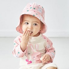 JOY MULTI 孩童動物印花綁帶遮陽帽