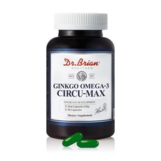 닥터브라이언 징코 오메가 - 3 써큐맥스 72g, 1개, 60정