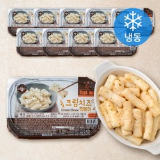 쿠즈락앳홈 크림치즈 떡볶이 (냉동), 200g, 10개