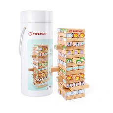 TOPBRIGHT 特寶兒 圓筒疊疊樂遊戲, 混合顏色, 1個