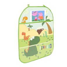 URBAN CAR 插圖卡通腳墊, 綠色恐龍款, 1個