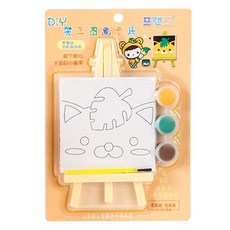 코코쉬 미니이젤 DIY 그림놀이 페인팅 세트, 아기고양이, 1개