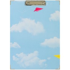 雲朵圖樣文件夾板, 1個