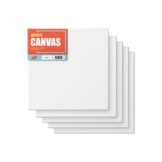AP Art Point 美術畫板 棉質畫布 正方形 4S, 5個, 4號