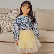 Bimbo Bimba 女童碎花翻領襯衫