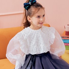 Bimbo Bimba 女童網紗亮片斗篷