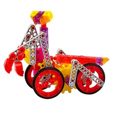 edx 艾迪客 我的百變齒輪系列動物積木組, 混合顏色