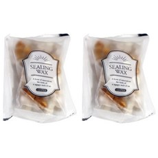 NAHOME 手帳 信件 請柬 書法 封蠟 100入, 2個, 金色混色