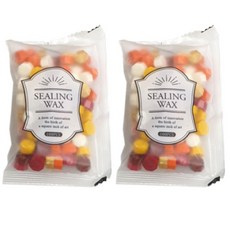 NAHOME 手帳 信件 請柬 書法 封蠟 100入, 2個, 日落混色