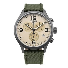 티쏘 남성용 크로노 XL 쿼츠 나토시계 45mm T116.617.37.267.00