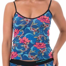 69슬램 여성용 코이 폰드 싱글렛 탑 GYLKYD-PO