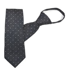 THOMAS VAILEY 絲綢自動拉鍊哈維斯特領帶