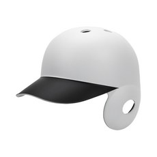 1844 경량 무광 헬멧 우타, 화이트블랙, 1개