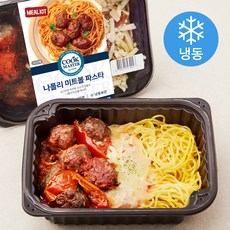 솔루밀 나폴리 미트볼 파스타 (냉동), 480g, 2개