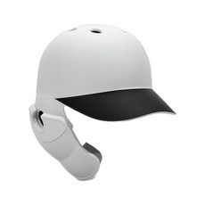 1844 경량 무광 헬멧 좌타 검투사, 화이트블랙, 1개