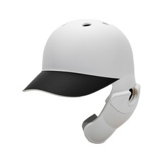 1844 경량 무광 헬멧 우타 검투사, 화이트블랙, 1개