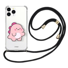 트라이코지 아크릴톡 폰스트랩 방탄 젤하드 휴대폰 케이스