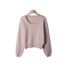 린다샵 여성용 캐시미어 스퀘어넥 파스텔 니트 NT3568K21