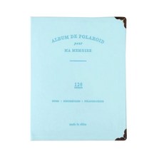 Riddle Basic 拍立得相簿 17 x 3 x 21.5 cm, 天藍色, 20張