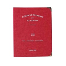 Riddle Basic 拍立得相簿 17 x 3 x 21.5 cm, 紅色, 20張