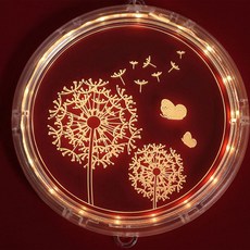 Peace freedom 蒲公英小夜燈 16cm, 混色