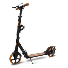 newstar 經典滑板車折疊式雙足腳踏板 2022, 黑色